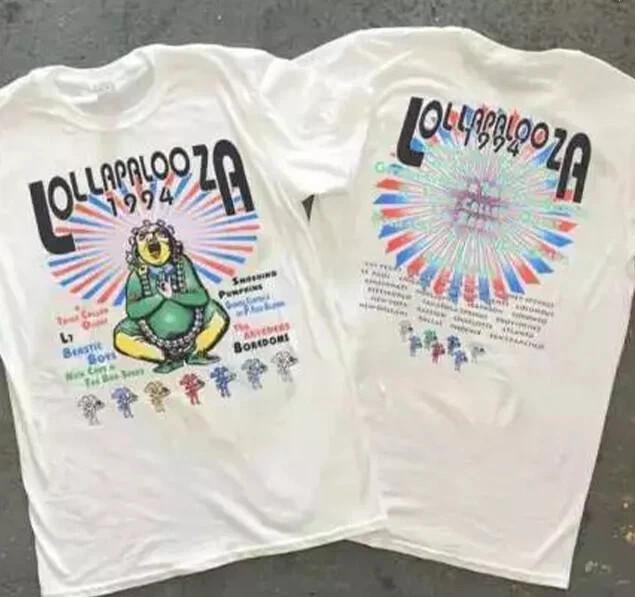 Lollapalooza Tour Shirt Lollapalooza Music Festival Vintage 1994 T-shirt Hot New Unisex T-Shirt