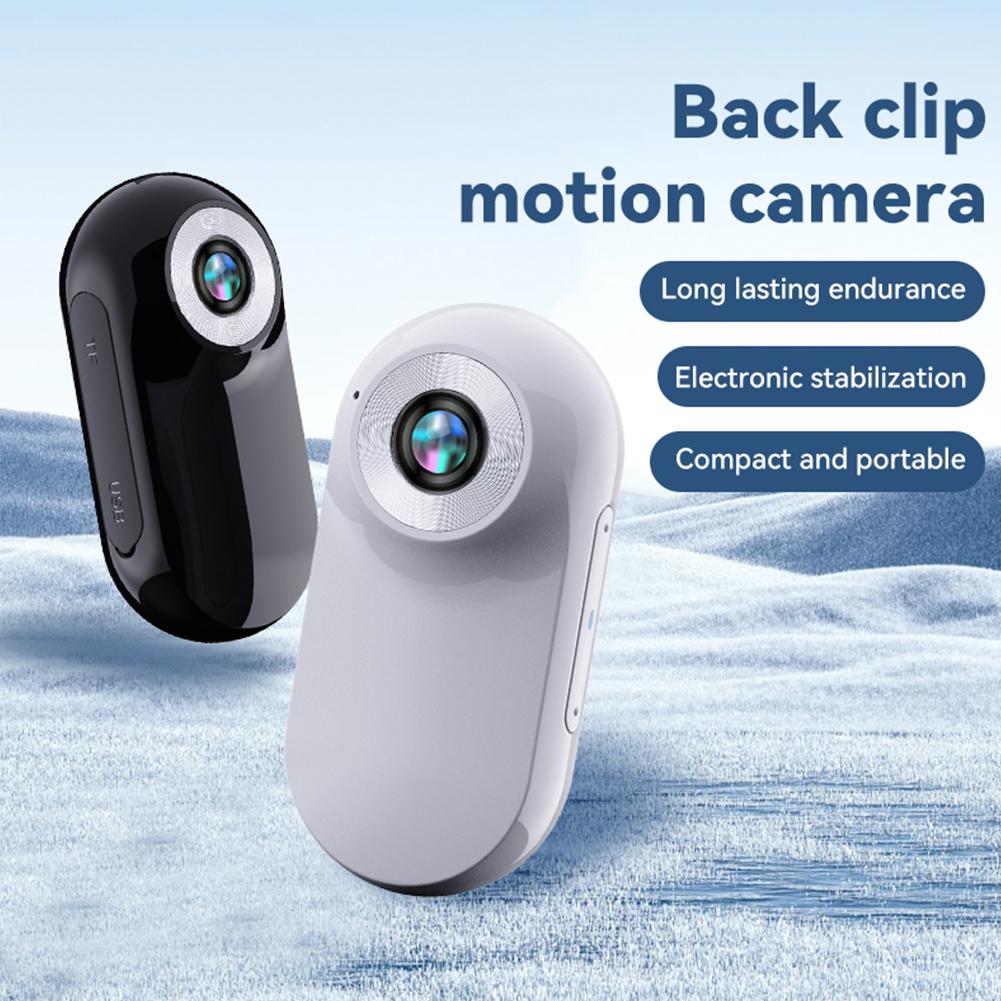 Action Camera 1080P Portable Camcorder Hands Free Wearable Action Body Cam for Work Travel Pet Walking