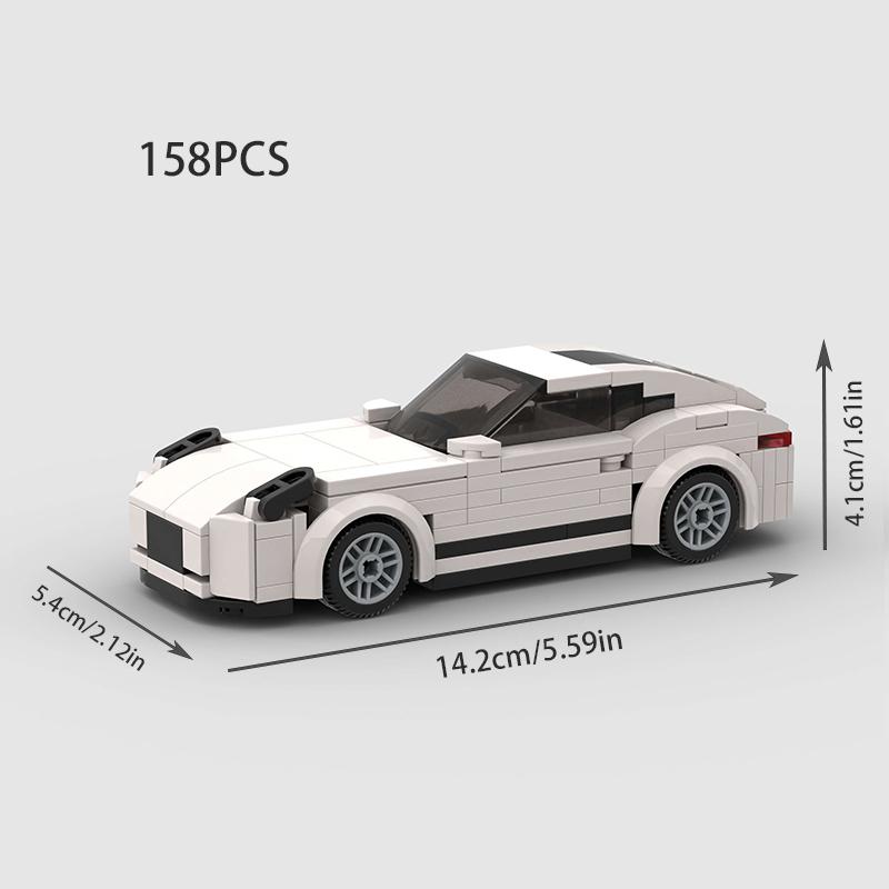 Moc Speed Race Cars City Rally Sports Racing Vehicle F1 Model Building Blocks Garage Bricks Supercar Christmas Gift  Kids Toy