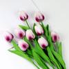 1PC 34cm PU Tulip Real Touch Artificial Flowers Tulip Bouquet for Christmas Halloween Wedding Home Party Decoration Fake Flowers