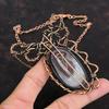 Botswana Agate Necklace Copper Wire Wrapped Handmade Jewelry Adjustable Necklace Very Pretty Copper Jewelry Gemstone Necklace Gifts For Wife