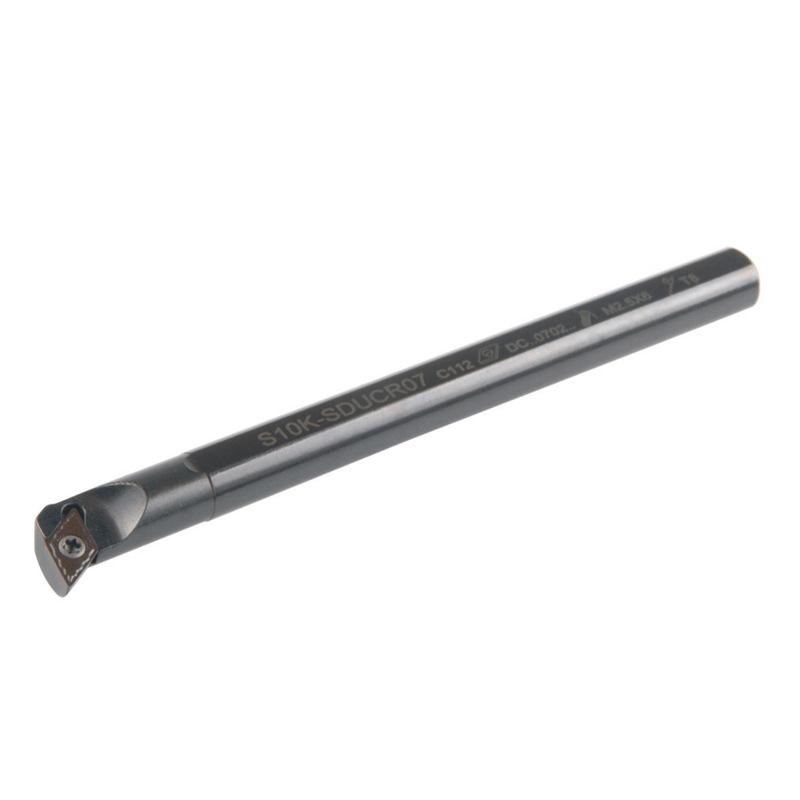 KOJAY Internal Bore Turning Tool, 95° Main Cutting Edge Angle, S20Q-SDUCR11 CNC Screw-in Turning Tool.