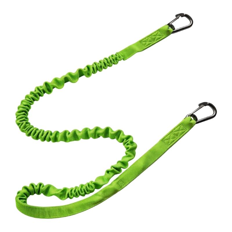 Boats Bungees Dock Line, Elastic Boats Bungees Mooring Line, Two Clip End and Protective Outer Sleeve for Water Sports Gear