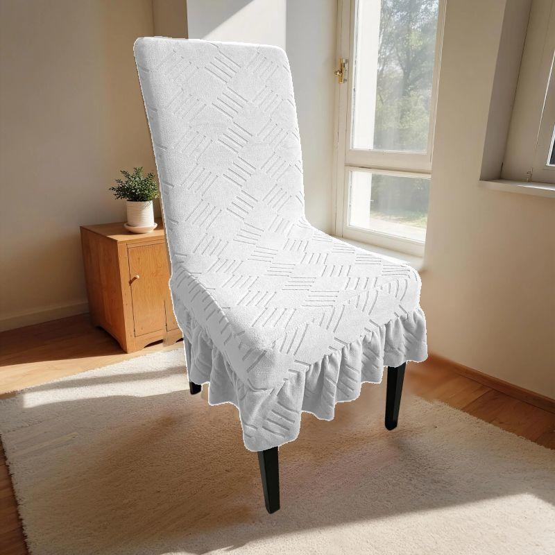 Chair Cover Universal Stool Four Seasons Universal Chair Cover Home Dining Table Backrest Integrated Seat Cover Elastic Chair Cover