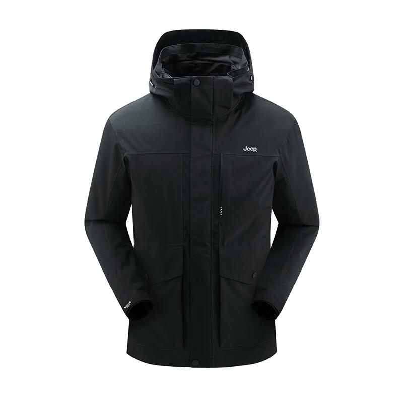 JEEP Men s 3-in-1 Outdoor Jacket M