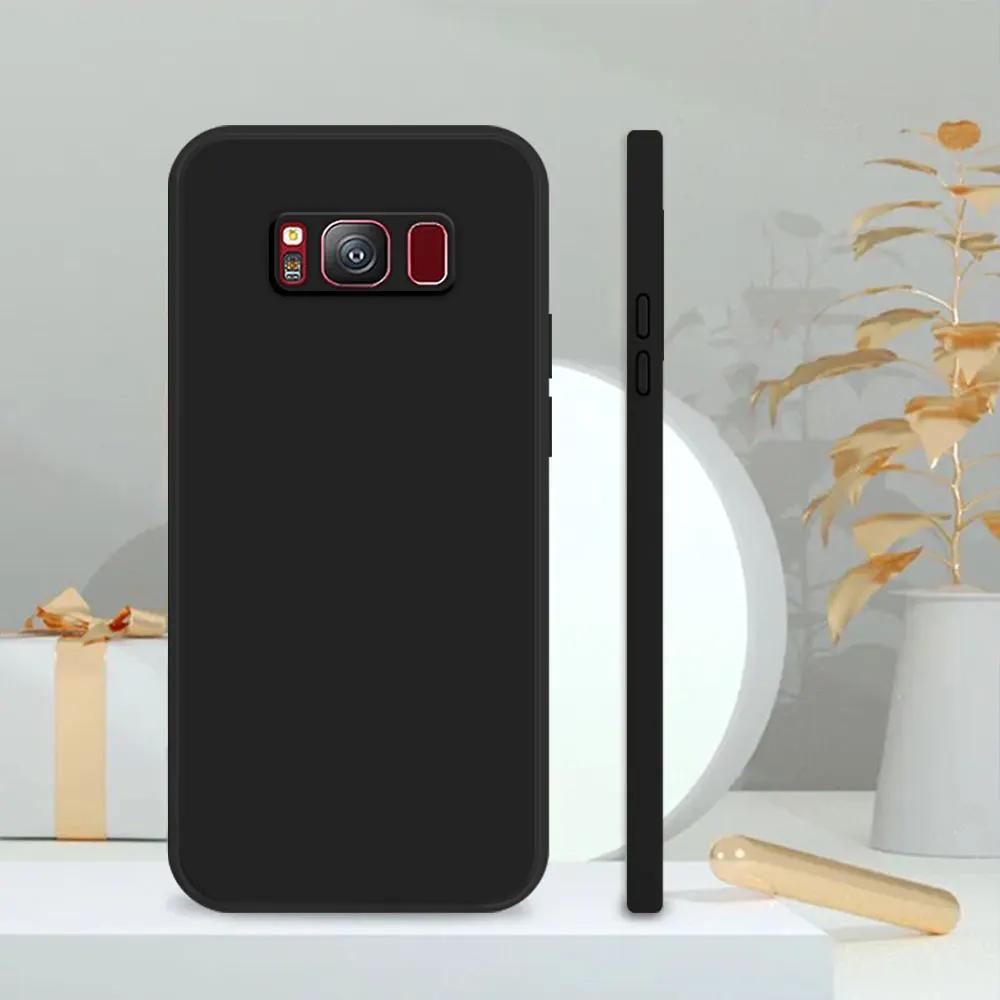 For Samsung S8 Case For Samsung Galaxy S8 Plus Coque Matte Soft Silicone Shockproof Cover For Samsung S8 Square Phone Case Funda