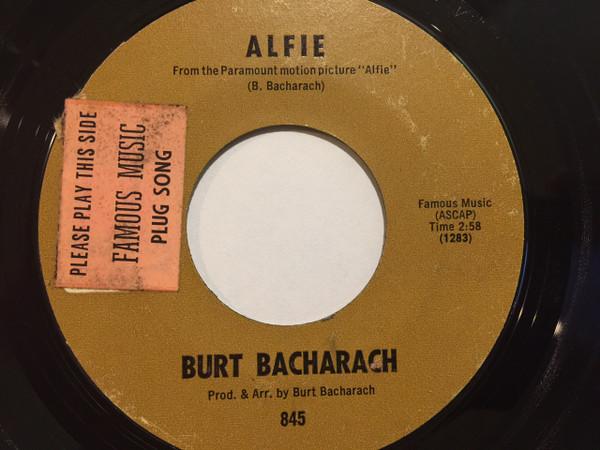 

7inch Record BURT BACHARACH - Alfie / Bond Street 845 A&M 1967 US Jazz Used