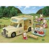 Sylvanian Families Camping Car Toy Set for Ages 3 and Up, ST Mark Certified, Dollhouse Accessory