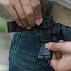Outdoor Multi-function Glove Storage Buckle Water Bottle Holder Portable Adjustable Camping Hiking Backpack Rope Hanging