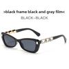 Kawaii Cat Eye Sunglasses With Uv400 Protection For Fashionable Streetwear And Parties