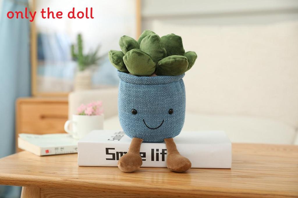 Tulip Mushroom Potted Plush Toy With Pp Cotton Fill And Cartoon Style For Creative Lounge Decor