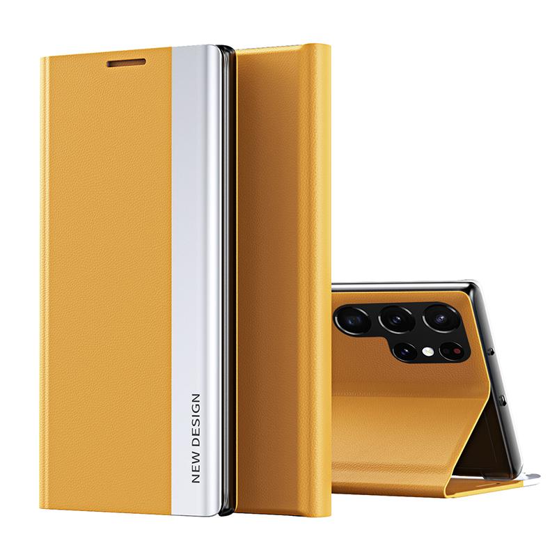 Leather Flip Wallet Phone Case For