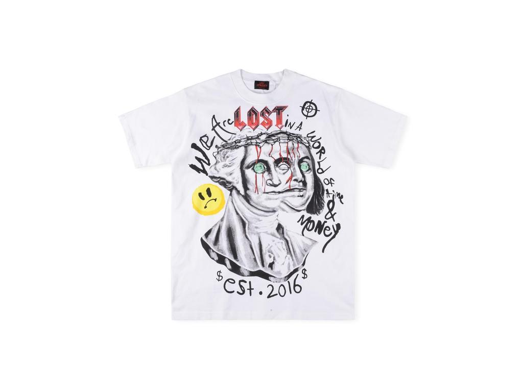 24FW American Street Style Skull Rhinestone Zip-Up Hoodie Sweatshirt with Large Logo