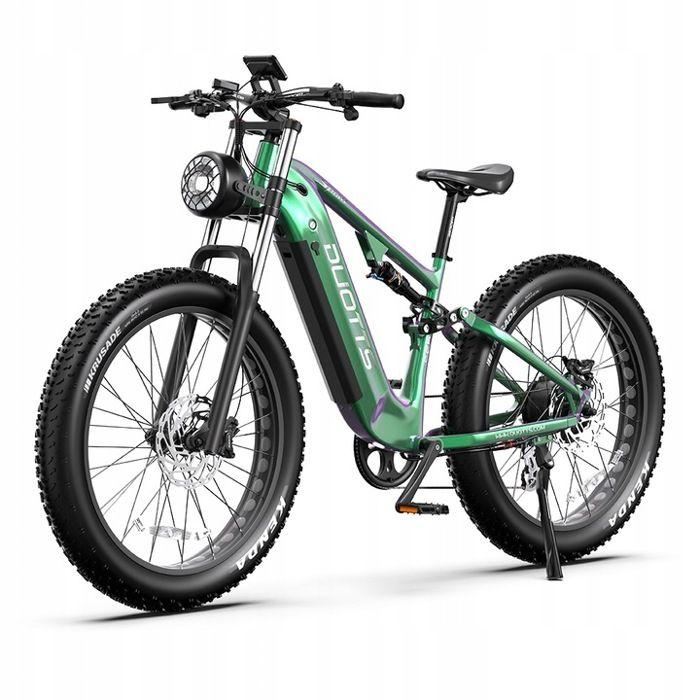 Elektrofahrrad DUOTTS E26 55 km/h 1000 W 48 V 20 Ah 120 km MTB Praktisch für Reisen und Parken Grün