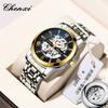 Tide Brand Watch Mechanical Watch, Men'S Hollow Automatic Mechanical Watch Men'S Watch