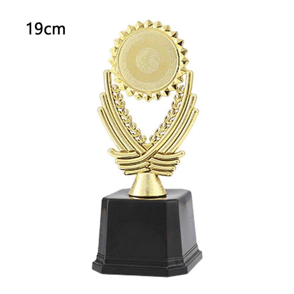 

Golden Color Prize Trophy 19/22.5/25/27.5 CM Competition Trophy School Rewarding 19CM