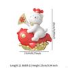 Cat Figurine Money Bank for Home Use Resin Decoration Kids And Adults