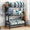 Multi-layer Structure Multi-layer Dish Drying Rack Daily Kitchen Use