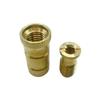 Strong Holding Brass Anchors for Pool Safety Covers with Precise 3/4 Inch Fit and Long Term Outdoor Reliability