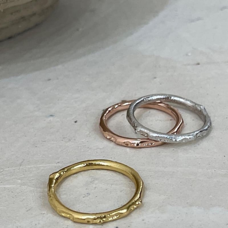 

8:logtxme Log Ring Rosegold