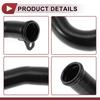 HEROFFIX Radiator Coolant Hose for Hyundai Tucson 2010-2021 Engine Water Inlet Pipe, Black Metal, Part Number 254602G201