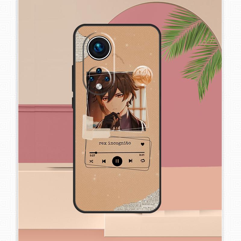 Genshin Impact Zhong Li Case For Honor Magic 8 Pro 7 6 5 Lite Honor 200 400 X9c X9b X9a X8b X8a X8c 50 70 90 Cover