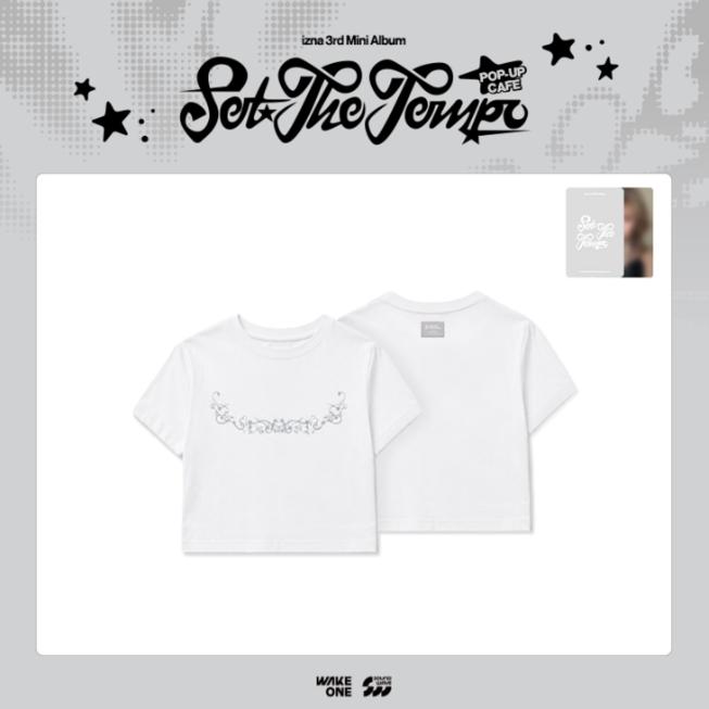 Pre-order izna POP-UP Store SET THE TEMPO Crop T-shirt MAI