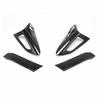 For 2016- Toyota CHR C-HR Carbon Fiber Look Rear Tail Light Lamp Cover Trim