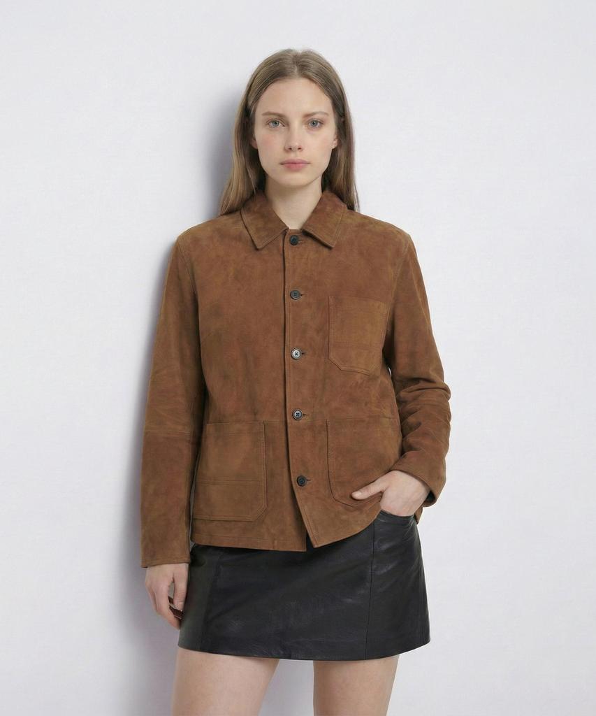Pinblack Unisex French Goat Suede Jacket