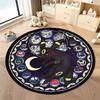 1PC Cute PokemonEevee Charizard Print Round Rug Living Room Bedroom Decor Indoor Floor Mat Decor Carpet for Teens  Adult Gifts