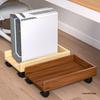 Movable Desktop Computer Stand with Wheels
