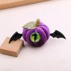 Halloween Hair Accessories DIY Kit: Quirky Bat & Pumpkin Cartoon Clips & Keychains