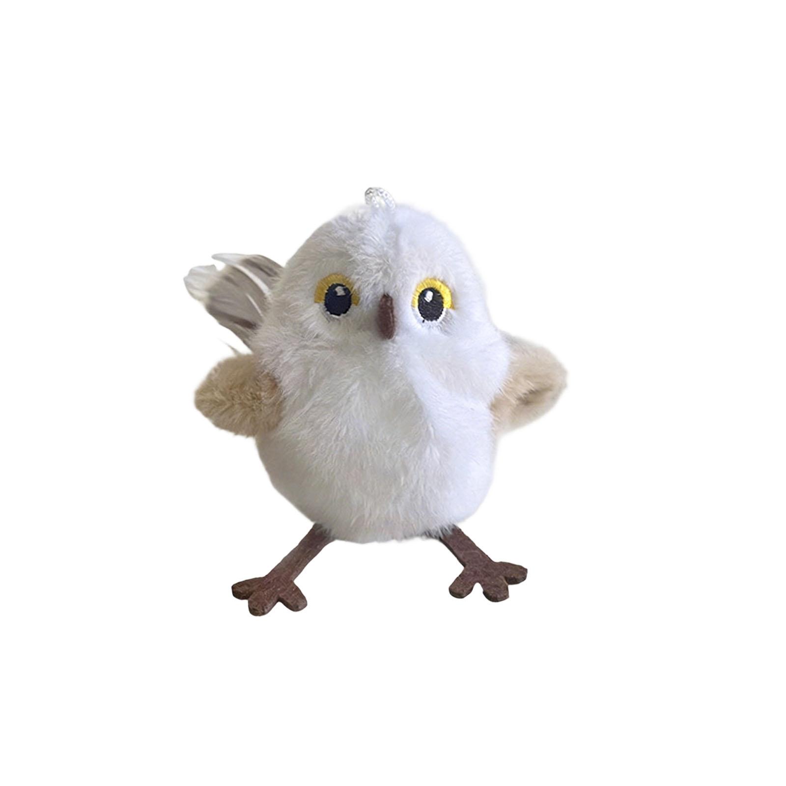 

Cats Electric Toy Yellow Dot Sparrow Imitation Quivering Bird One Size
