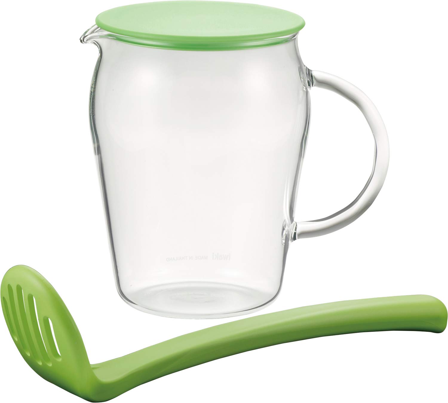 

iwaki Glass Сироп Фисташка Жаростойкий Производитель, Аллентин, Зеленый, 500 мл, KT5052-G зелёный