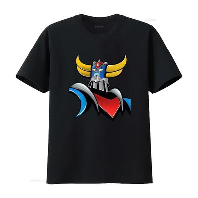 T Shirt Goldorak Grendizer Col Rond DContract Tissu LGReunisext Extensible Coupe RGuliRe Motif Imprim Parfait Pour Vintage