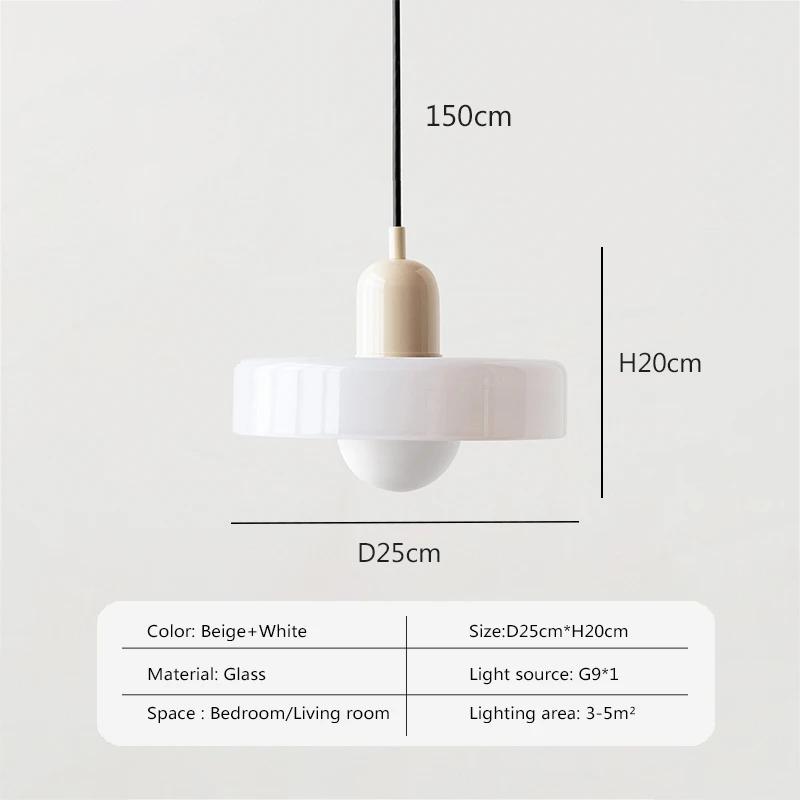 Nordic Pendant Light Glass Home Decorative Lamp For Living Room Restaurant Bedroom Study Indoor Hanging Illumination Luminaires