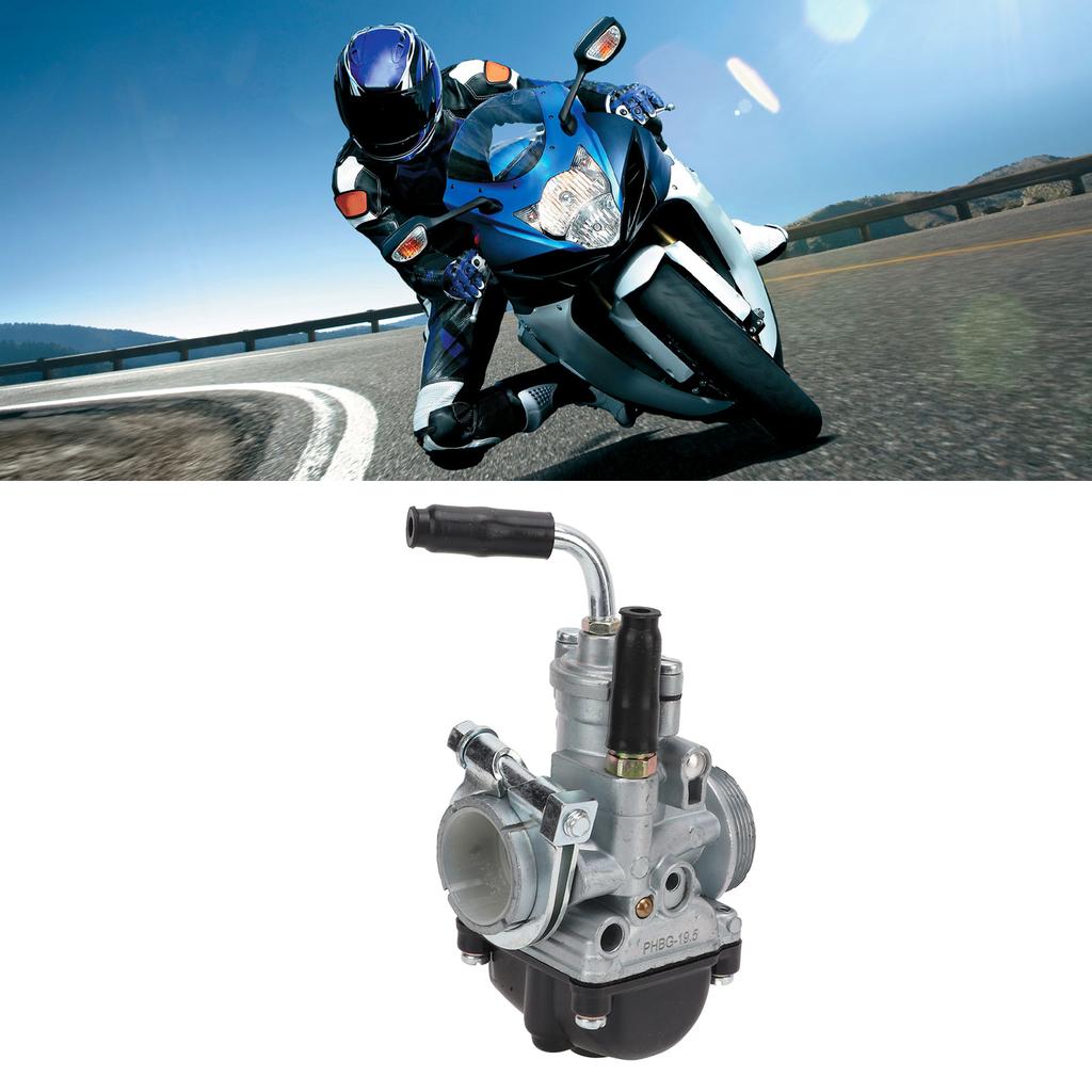 Motorcycle PHBG Carburetor Racing Carb Motorcycle Parts for 50‑100  Engine 2 Stroke