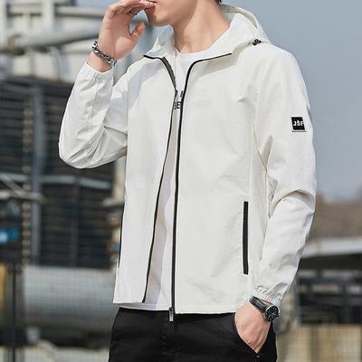 Sunscreen Clothes Men's Skin Trench Coat Summer Korean Version Trendy Transparent Jacket Thin Coat