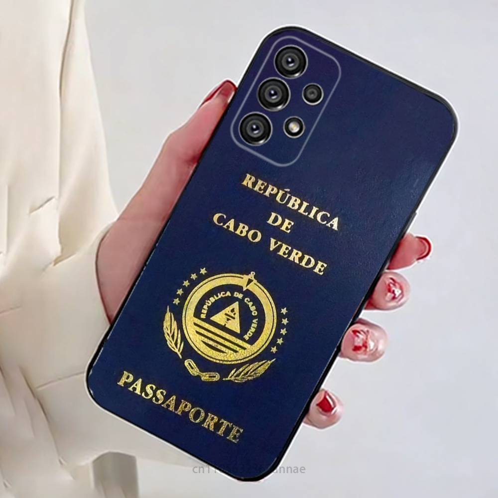 

Cape Verde Phone Case For Samsung Galaxy A13,21s,22,31,32,52,53,71,80,A91 Soft Black Shell Samsung A70