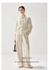 Elegant Twisted Cable Cashmere Cardigan - 2026 Autumn/Winter Women's Round Neck Thick Base Layer, Loose yet Slimming Outerwear