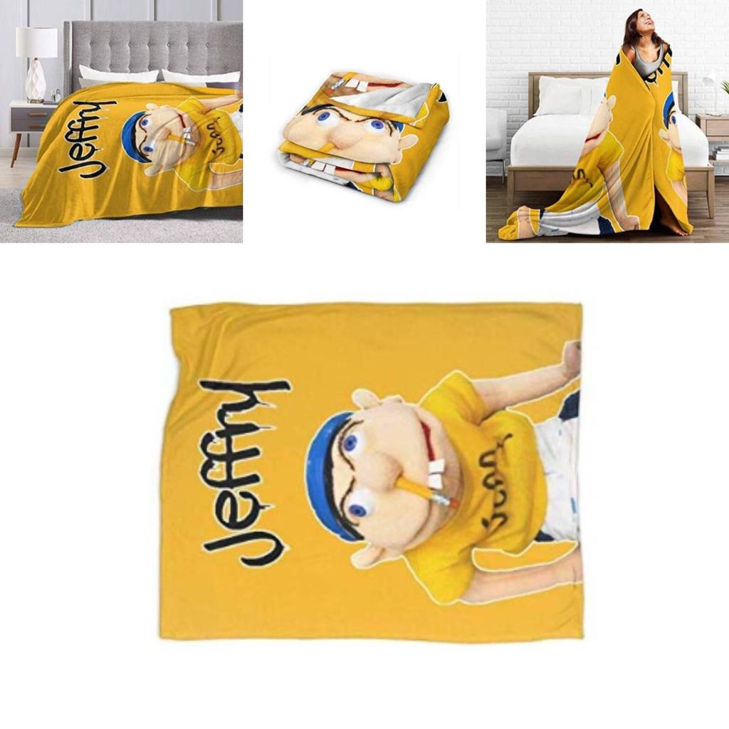 Sml Jeffy Printed Blanket With Soft Fabric For Daily Napping
