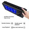 New 4.3 Inch HD Portable Video Machine Bluetooth Speaker SW MW FM Radio Audio TF Card U Disk Player MP3 Sound USB MP4 AUX Clock