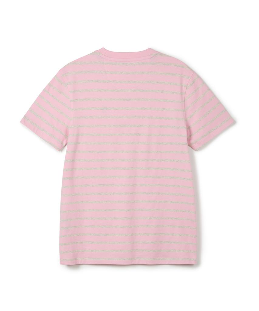 USPOLOASSN Katoenen T-shirt met Korte Mouwen en Ronde Hals_Roze St