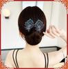 Fully Rhinestone Hair Bun Tool, Bun , Elegant And Sophisticated Braiding Tool, Hair Clip.