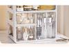 Cosmetic Storage Box with Drawers for Lipstick & Skincare - Compartmentalized Desktop Organizer for Dressing Table