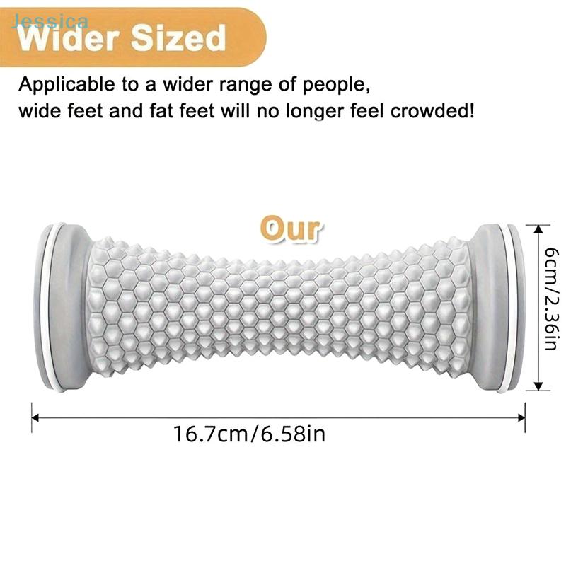 Yoga Plantar Fascia Roller Foot Massage Muscle Roller Exercise Fitness Trainer Meridian Stimulator Tool Manual Foot Massager