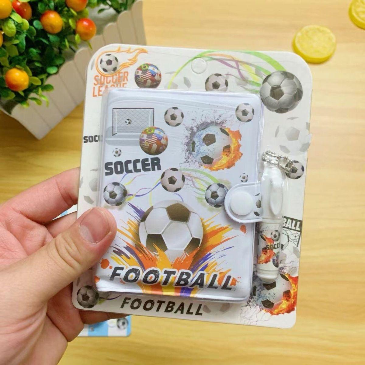 

2026 World Cup Soccer Stationery Set - Football Pencil Case & Notebook Gift for Kids