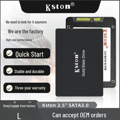 SSD Kingston 128GB 2.5" SATA3 Drive de Estado Sólido para Notebooks e Desktops (Disponível em 256 GB, 512 GB, 1 TB)