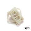 BWR35 Fensterheber-Clips L1 Vorne Links für VW Polo Classic 6V Caddy 2 Seat Cordoba 1 Ibiza 2 Inca Skoda Octavia 1U 6K4837401