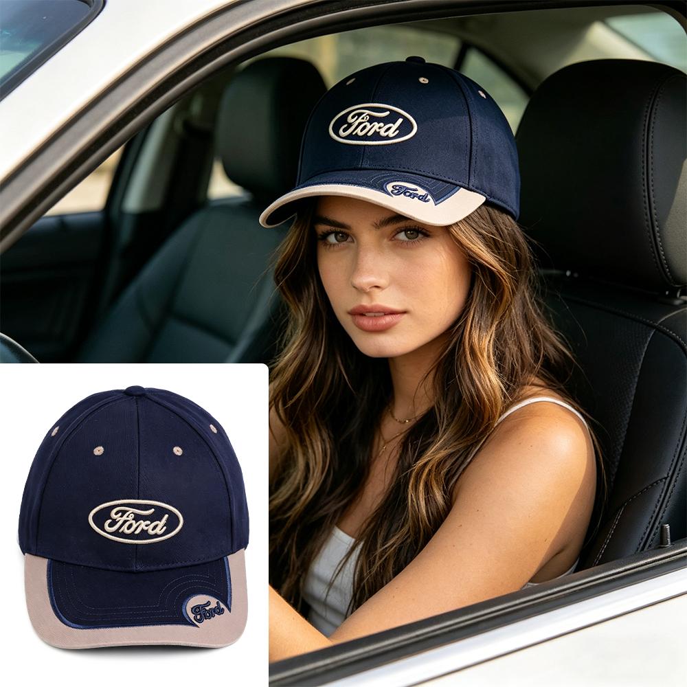 Car Logo Baseball Cap Men Women Sun Hat Adjustable Snapback Caps For Ford Focus Fiesta Mondeo Mustang Ranger Accessories Wheel